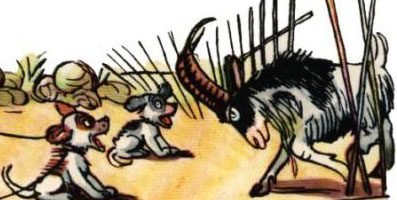 Не ходи козел в огород — Сутеев В.Г. История в картинках.