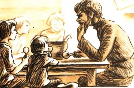 Дом — Тайц Я.М. Как красноармейцы в одну деревню приехали.