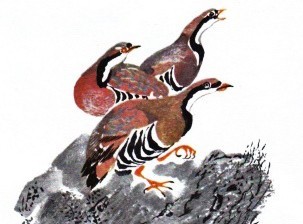 В горах. (Из цикла «С севера на юг») — Сладков Н.И.